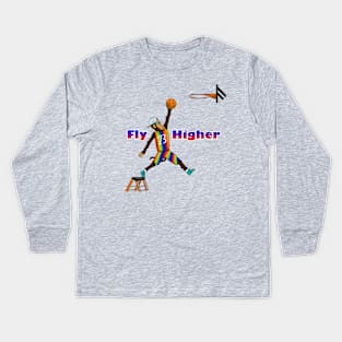 Fly Higher Kids Long Sleeve T-Shirt